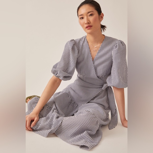 Anthropologie Dresses & Skirts - Anthropologie Hutch V-neck Tiered Wrap Maxi Dress - NEW
